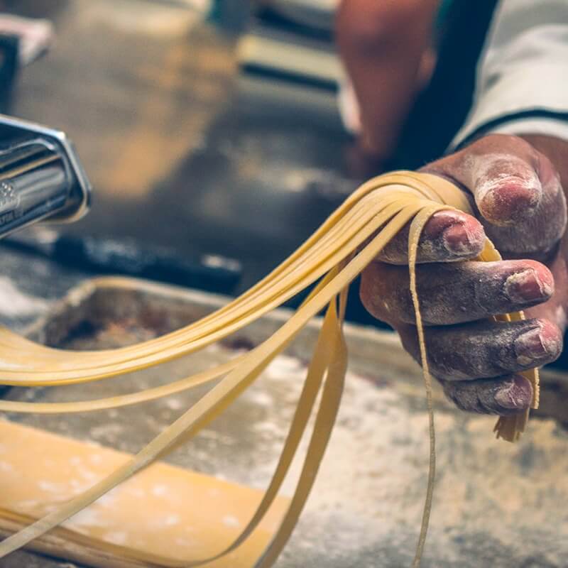 Vogliamo regalarvi le coccole ed i profumi della cucina di casa.